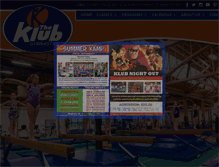 Tablet Screenshot of gymnasticslosangeles.com